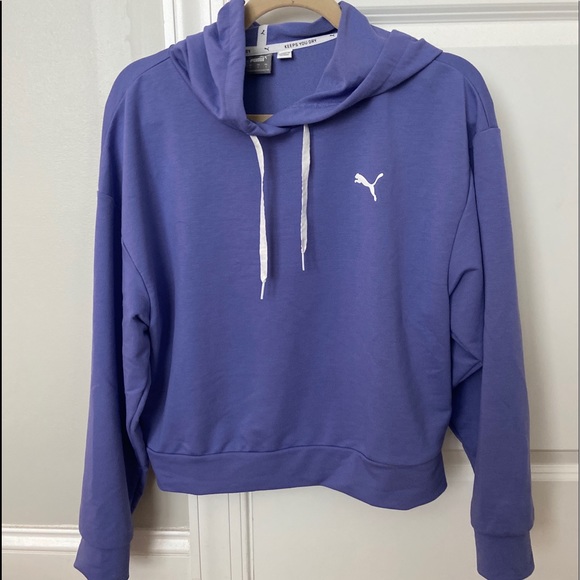 Puma Purple Hoodie - Picture 1 of 4